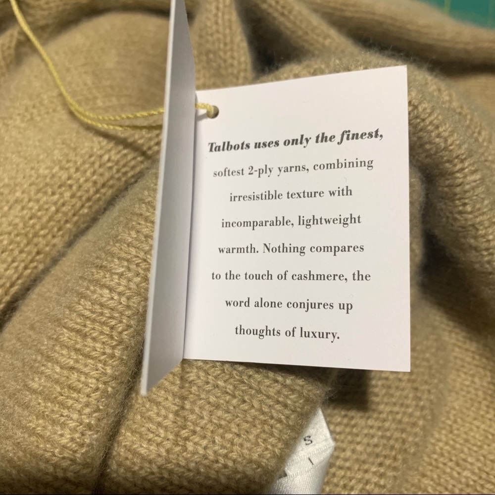 Talbots cashmere cowl sweater - Picture 4 of 6